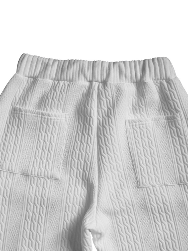 Athleisure Cable Jacquard szett