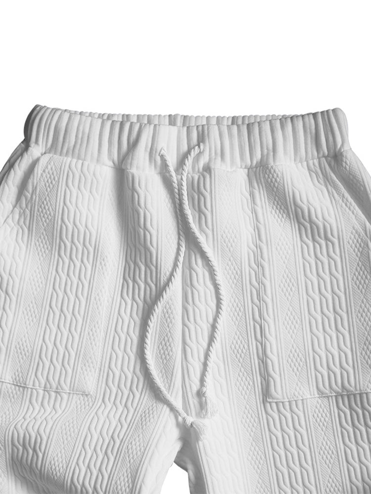 Athleisure Cable Jacquard szett